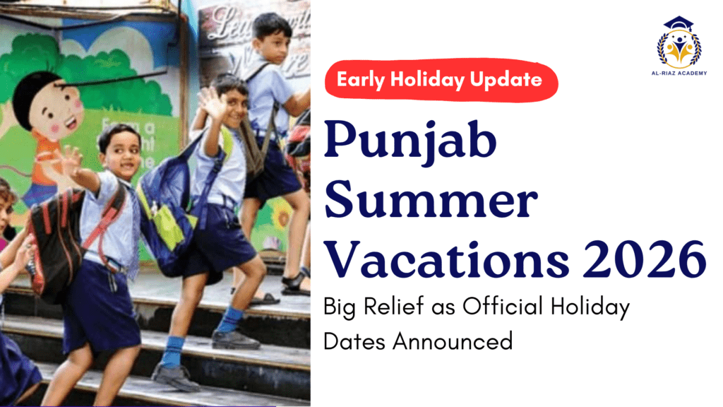 Punjab Summer Vacations 2026