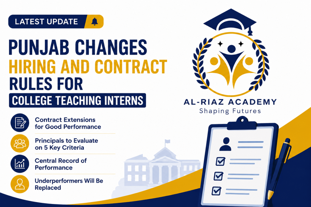 Punjab College Teaching Interns