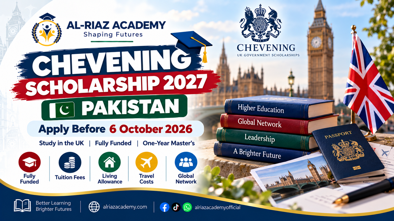Chevening Scholarship 2027 Pakistan
