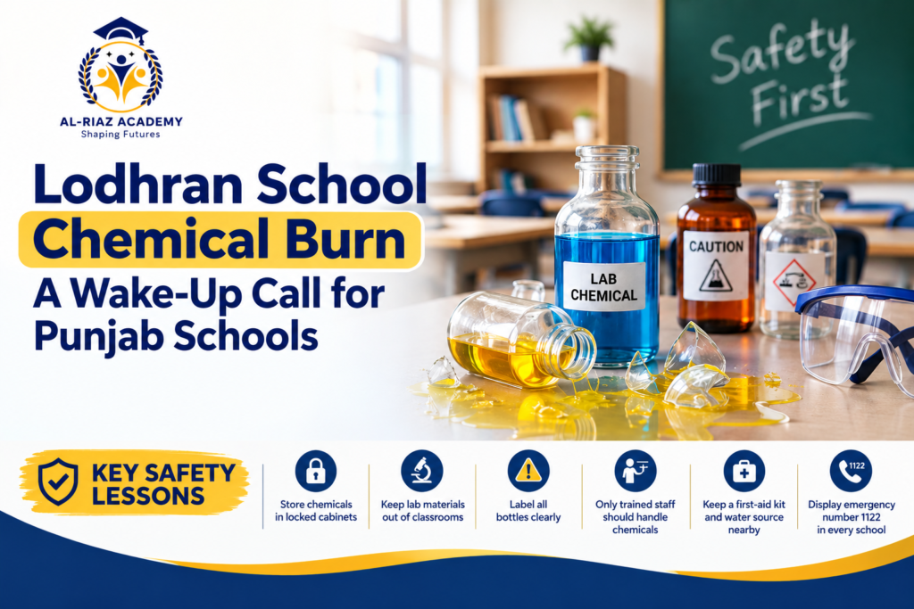 Lodhran school chemical burn