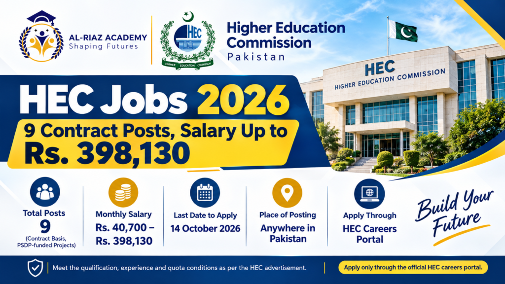 HEC Jobs 2026