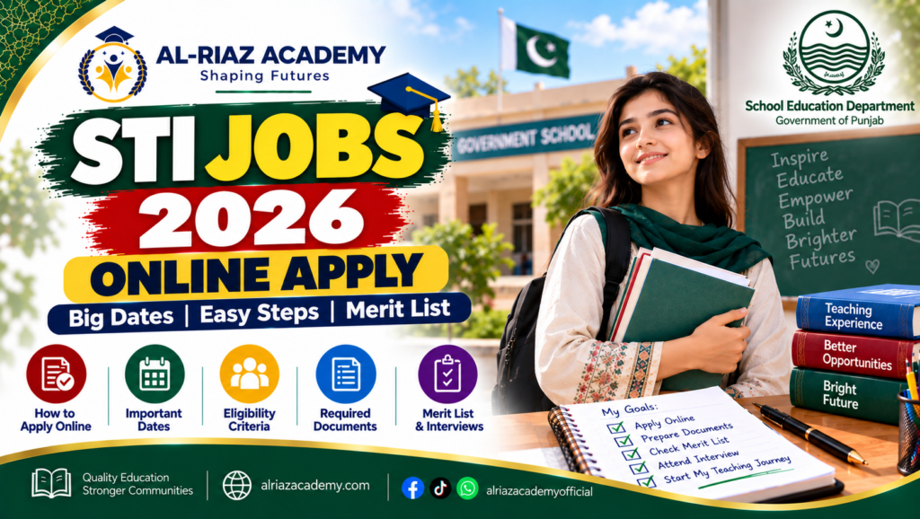 STI Jobs 2026 Online Apply